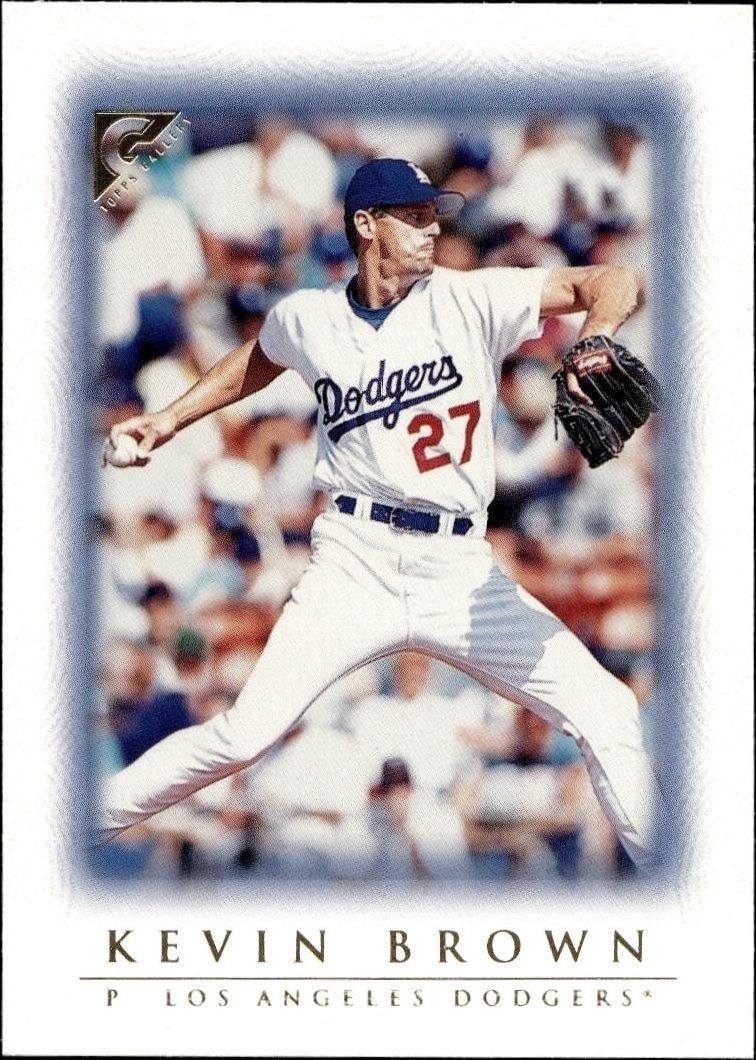 1999 Topps Gallery Kevin Brown #74 trading card