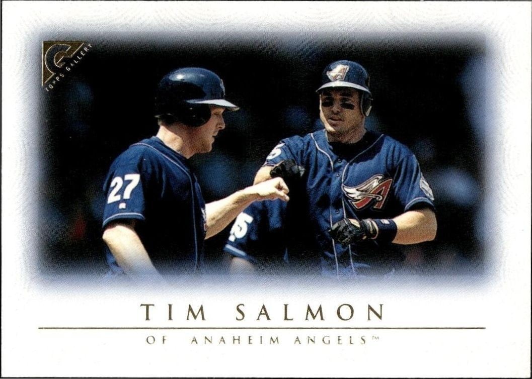 1999 Topps Gallery Tim Salmon #54 trading card