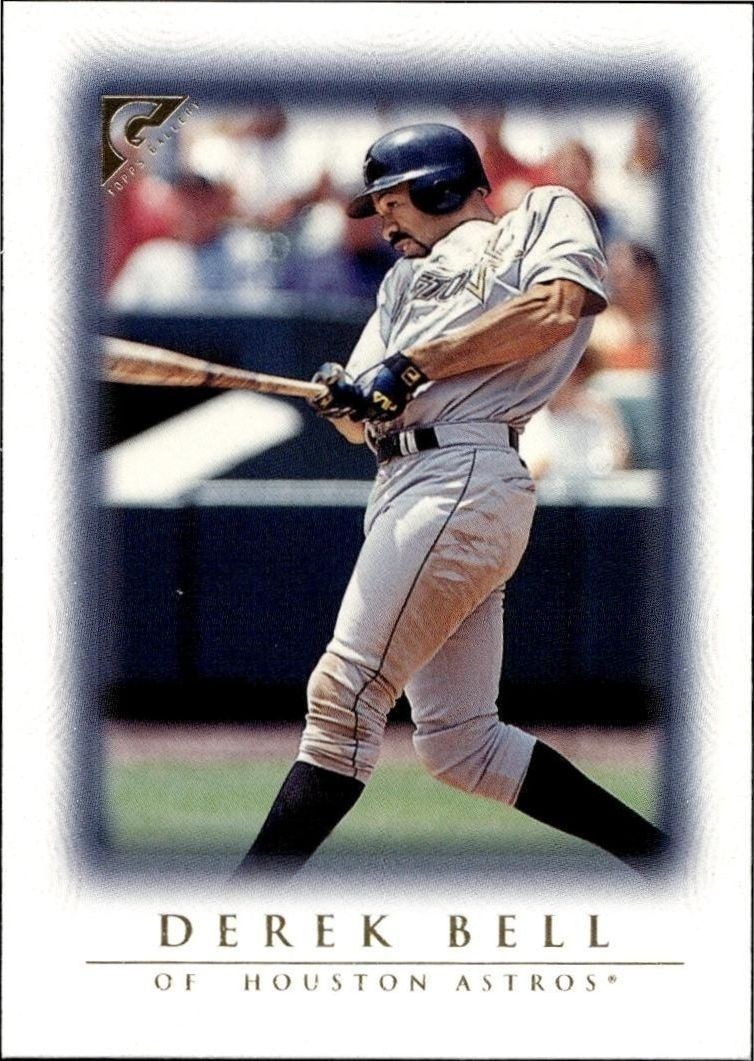 1999 Topps Gallery Derek Bell #55 trading card