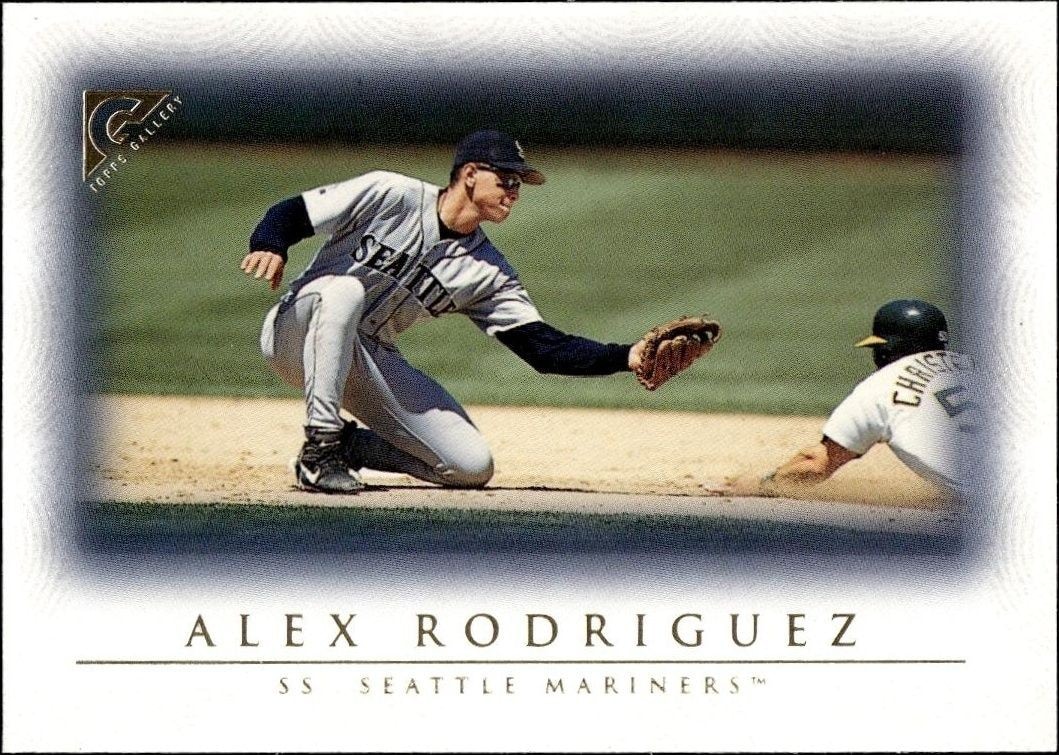 1999 Topps Gallery Alex Rodriguez #57 trading card