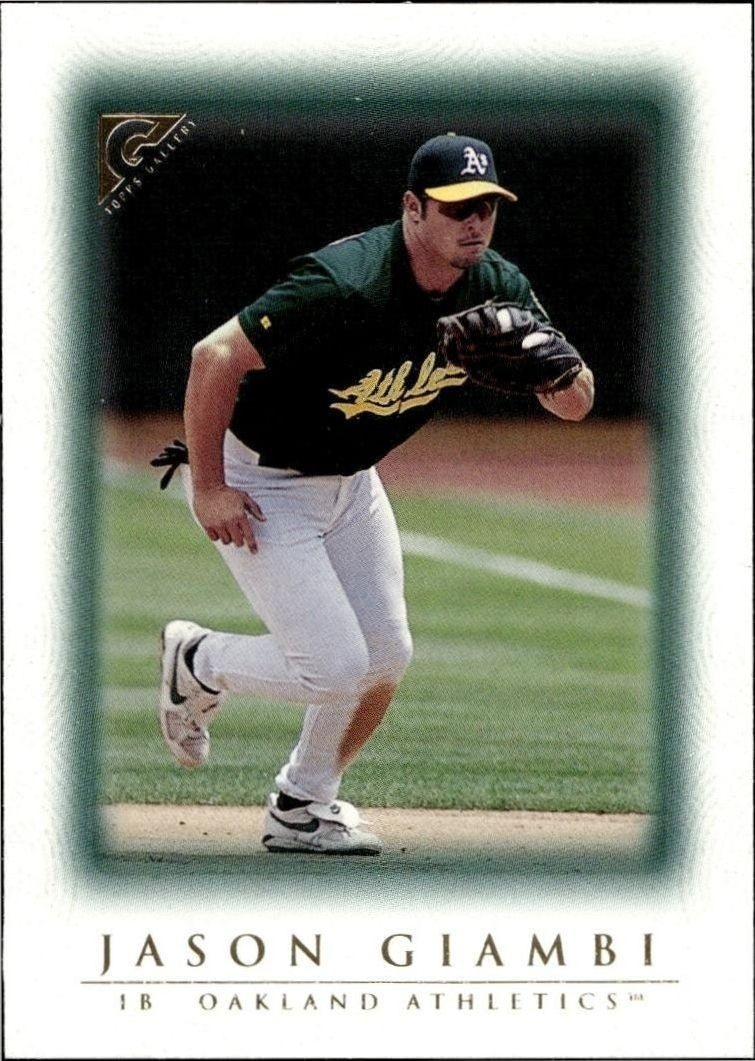 1999 Topps Gallery Jason Giambi #60 trading card