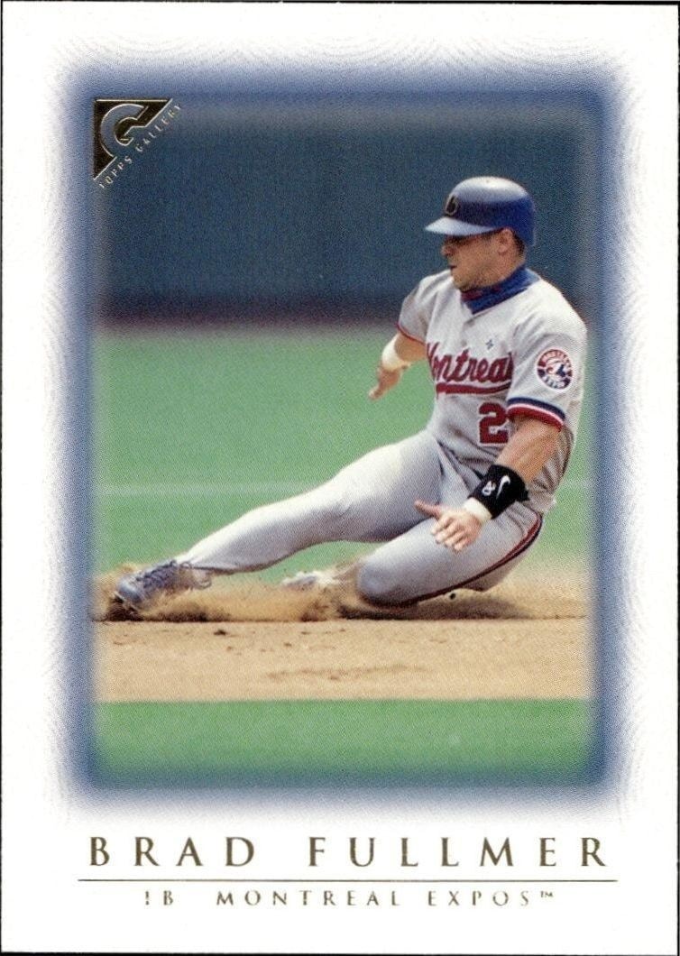 1999 Topps Gallery Brad Fullmer #64 trading card