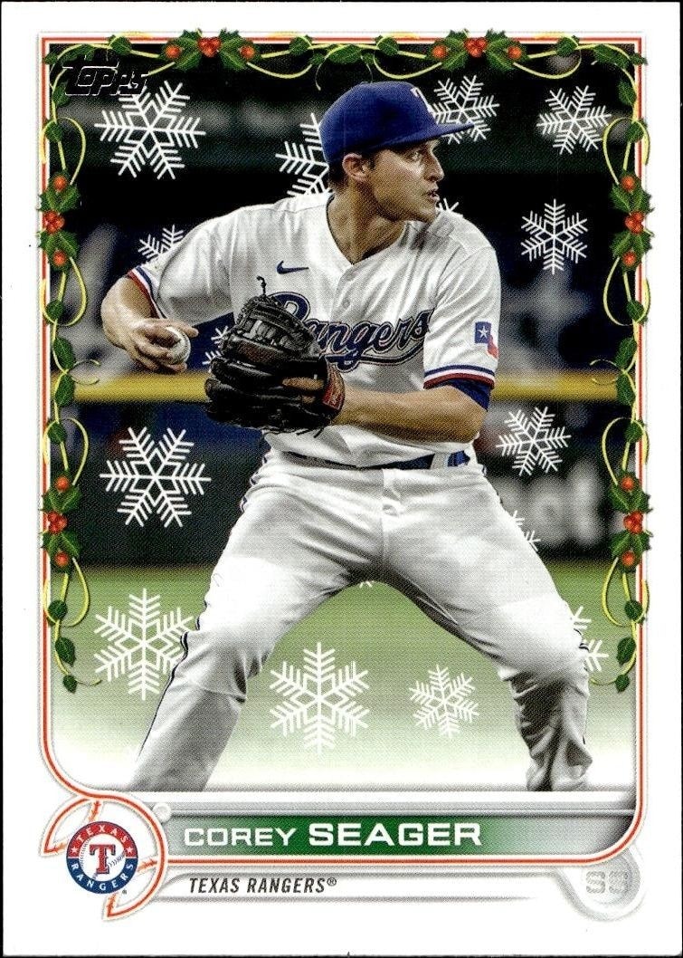 2022 Topps Holiday Corey Seager #HW134 trading card