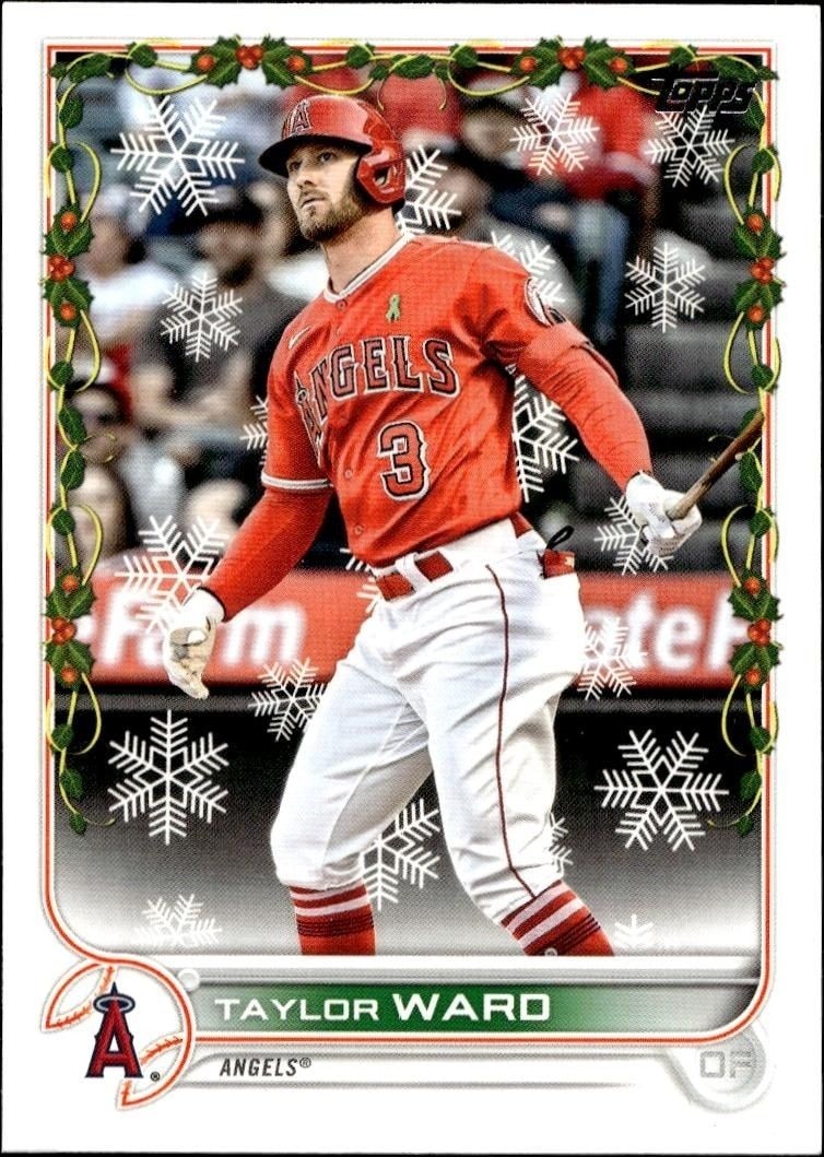2022 Topps Holiday Taylor Ward #HW106 trading card