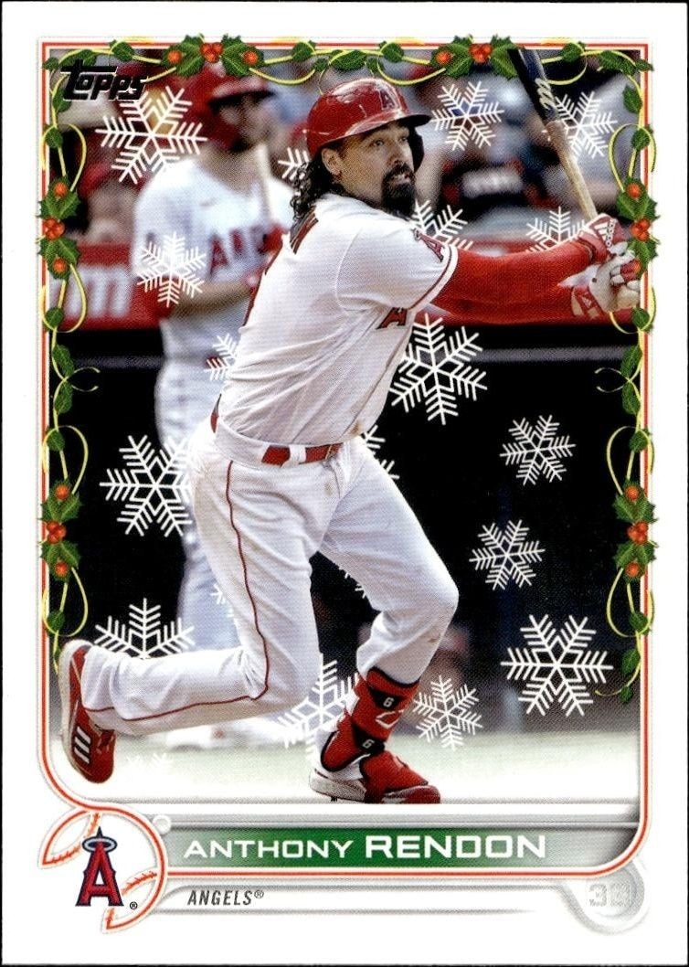 2022 Topps Holiday Anthony Rendon #HW196 trading card