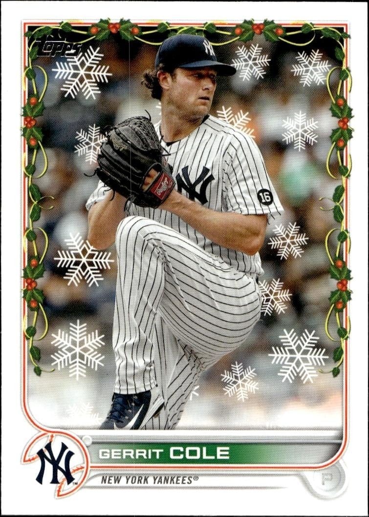 2022 Topps Holiday Gerrit Cole #HW97 trading card