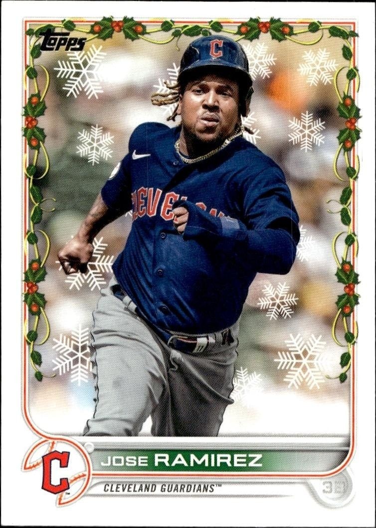 2022 Topps Holiday Jose Ramirez #HW151 trading card