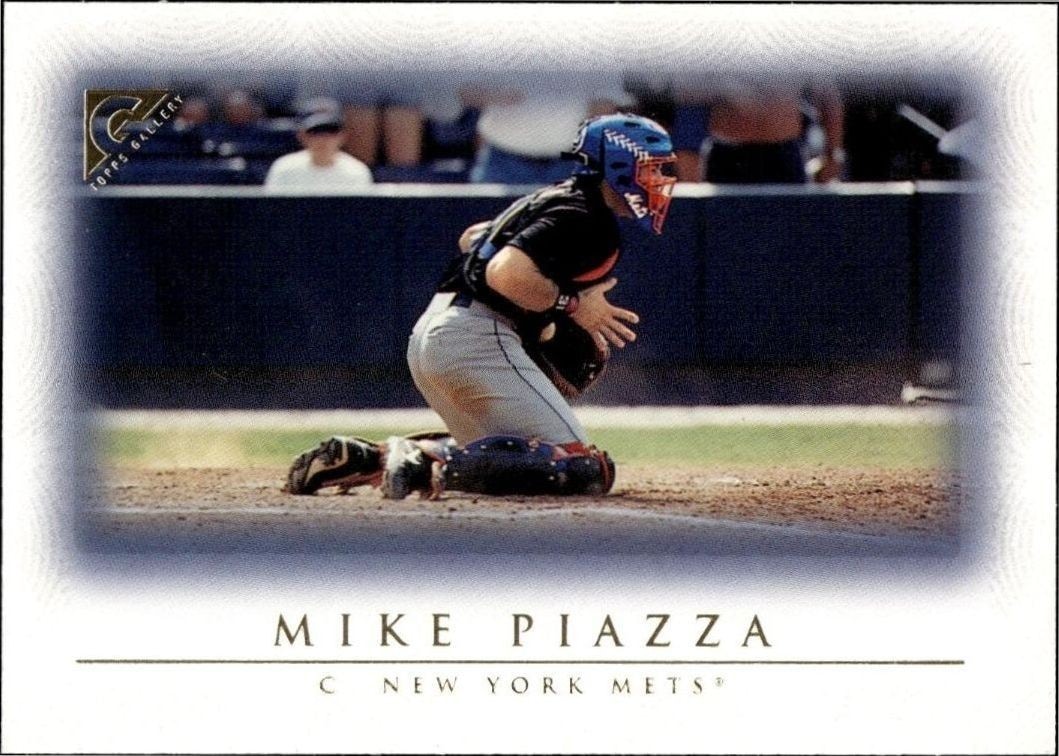 1999 Topps Gallery Mike Piazza #14 trading card