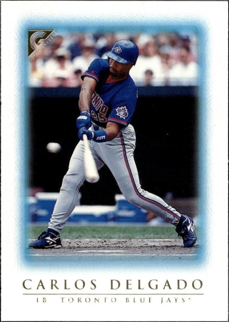 1999 Topps Gallery Carlos Delgado #16 trading card