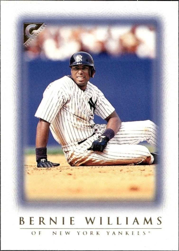 1999 Topps Gallery Bernie Williams #3 trading card