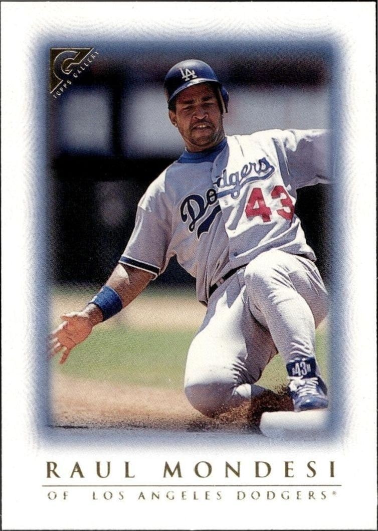 1999 Topps Gallery Raul Mondesi #7 trading card