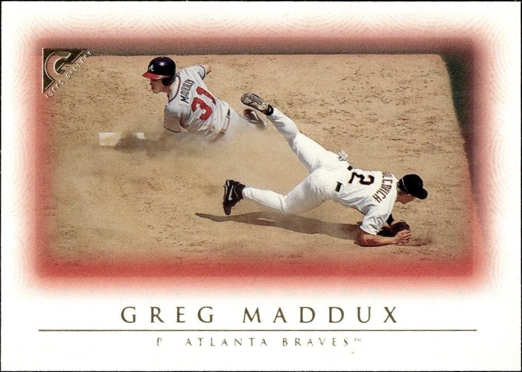1999 Topps Gallery Greg Maddux #9 trading card