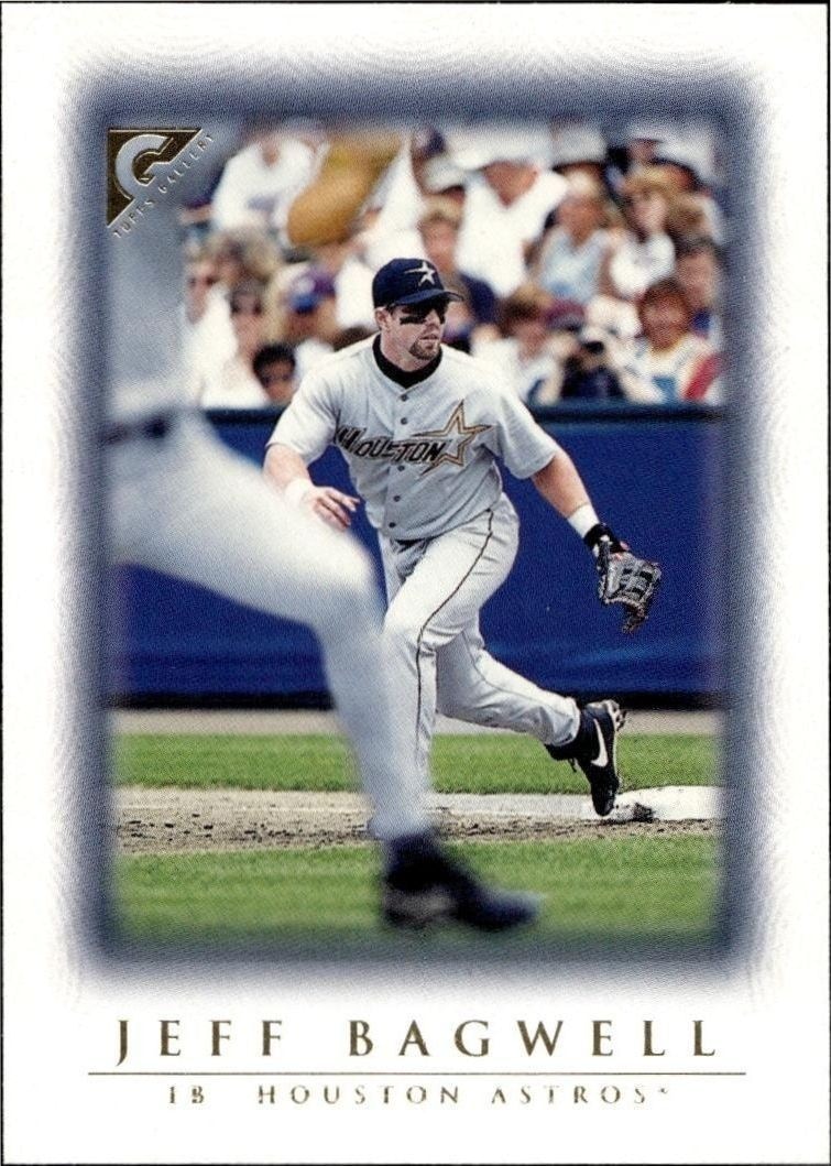 1999 Topps Gallery Jeff Bagwell #10 trading card