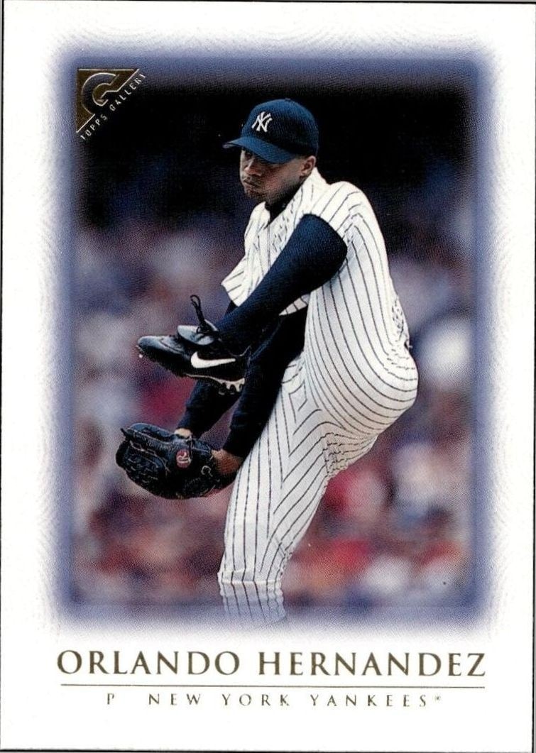 1999 Topps Gallery Orlando Hernandez #95 trading card