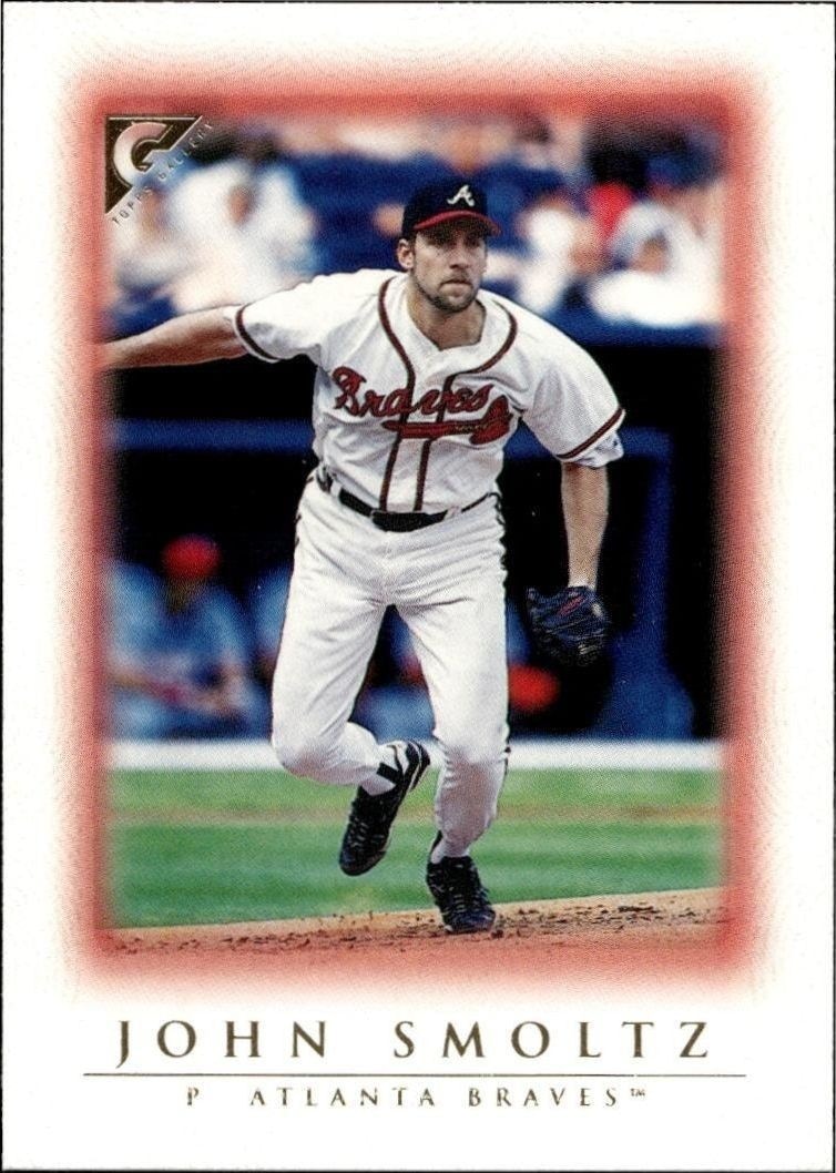 1999 Topps Gallery John Smoltz #99 trading card