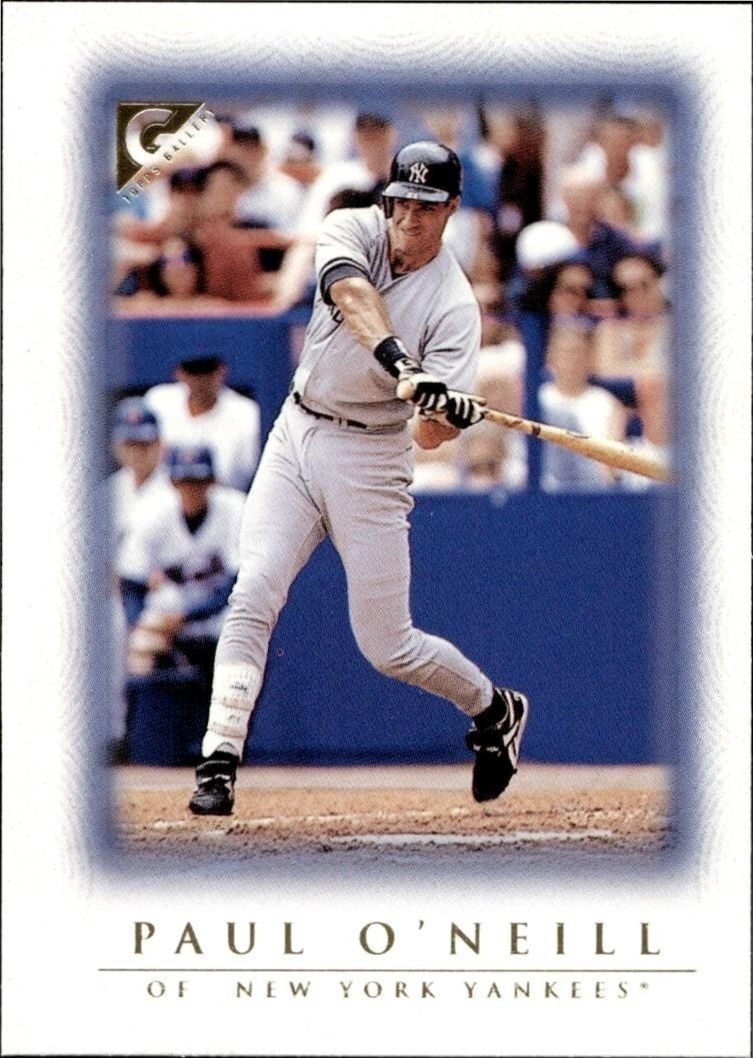 1999 Topps Gallery Paul O'Neill #41 trading card
