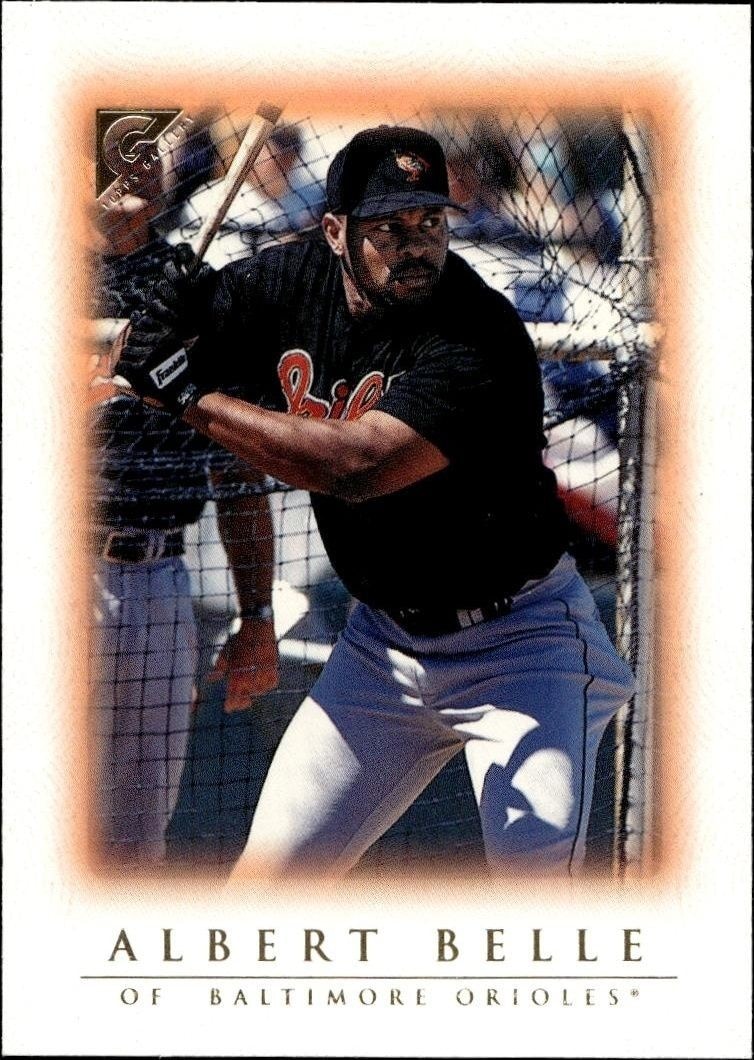 1999 Topps Gallery Albert Belle #44 trading card