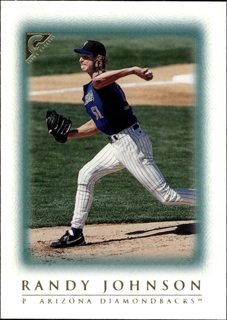 1999 Topps Gallery Randy Johnson #73 trading card