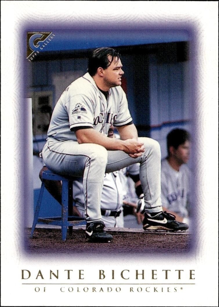 1999 Topps Gallery Dante Bichette #84 trading card