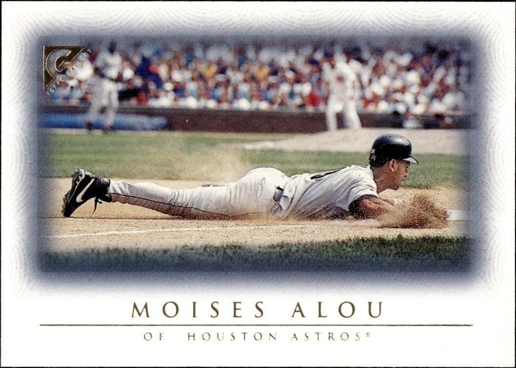 1999 Topps Gallery Moises Alou #85 trading card