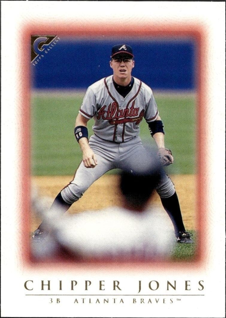 1999 Topps Gallery Chipper Jones #86 trading card