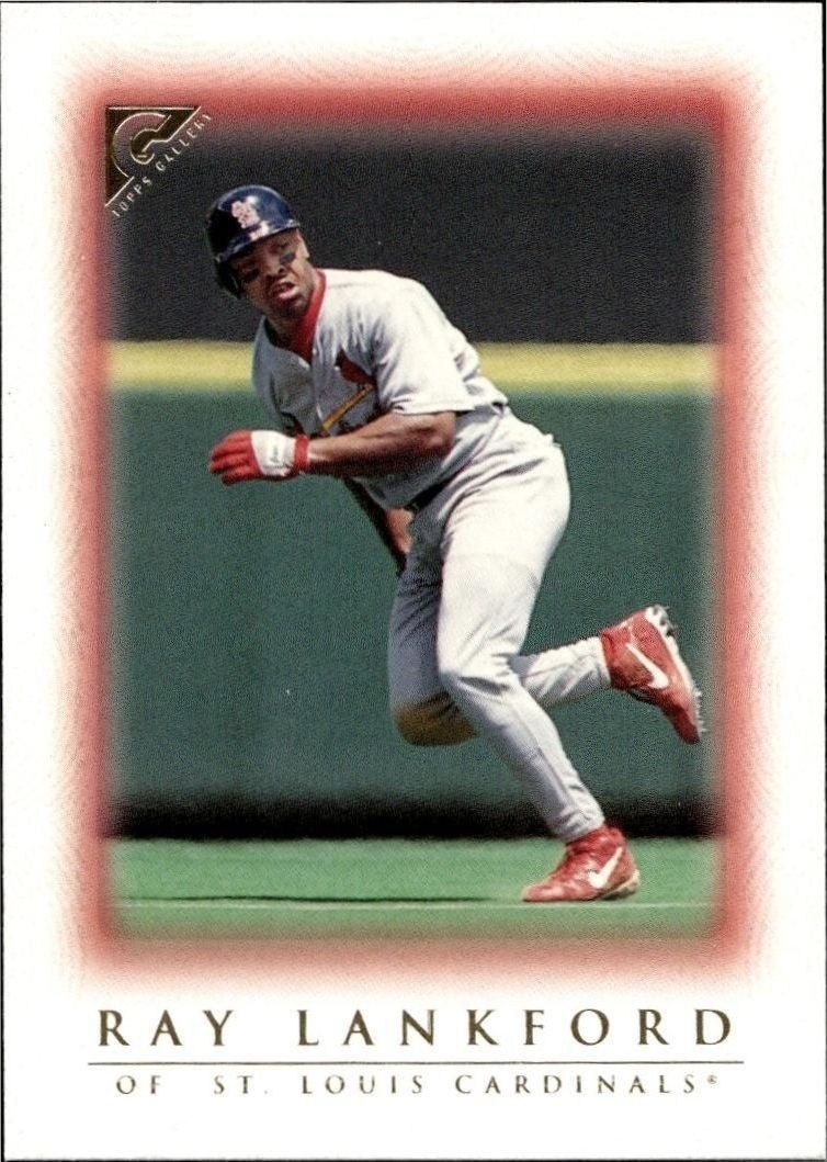 1999 Topps Gallery Ray Lankford #87 trading card