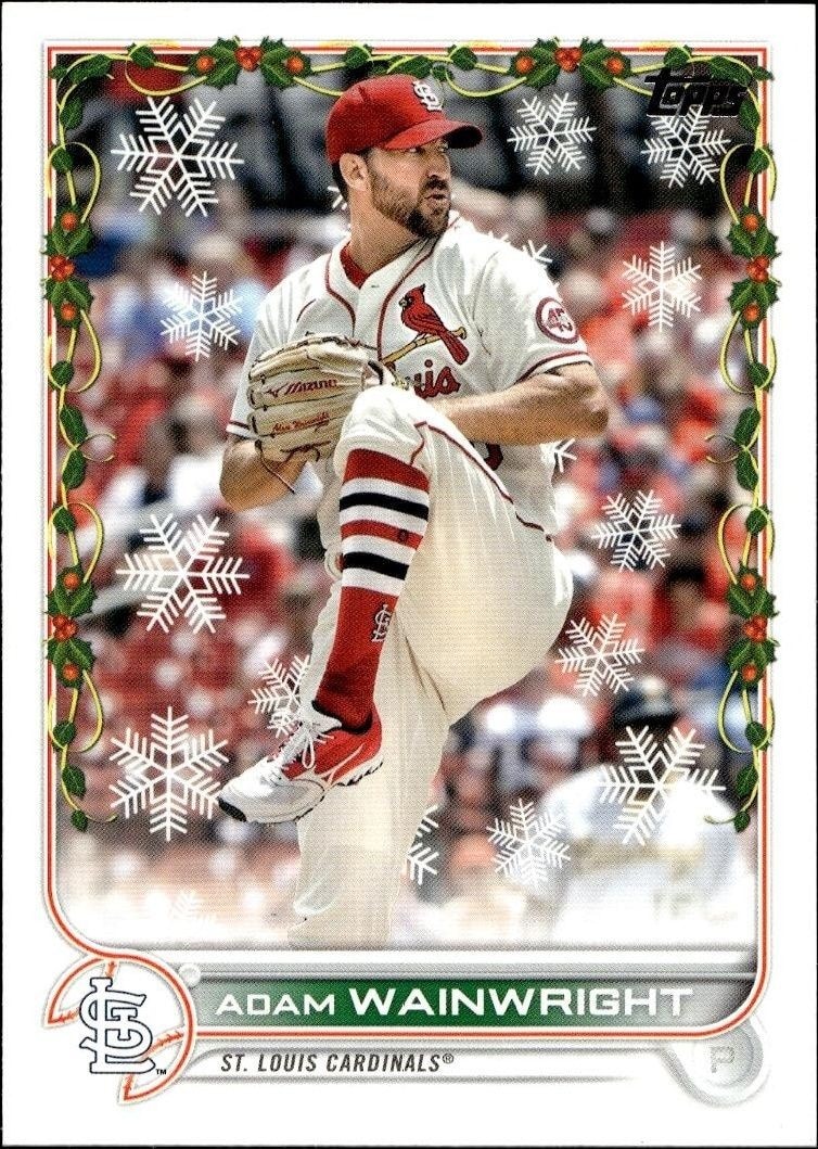2022 Topps Holiday Adam Wainwright #HW139 trading card
