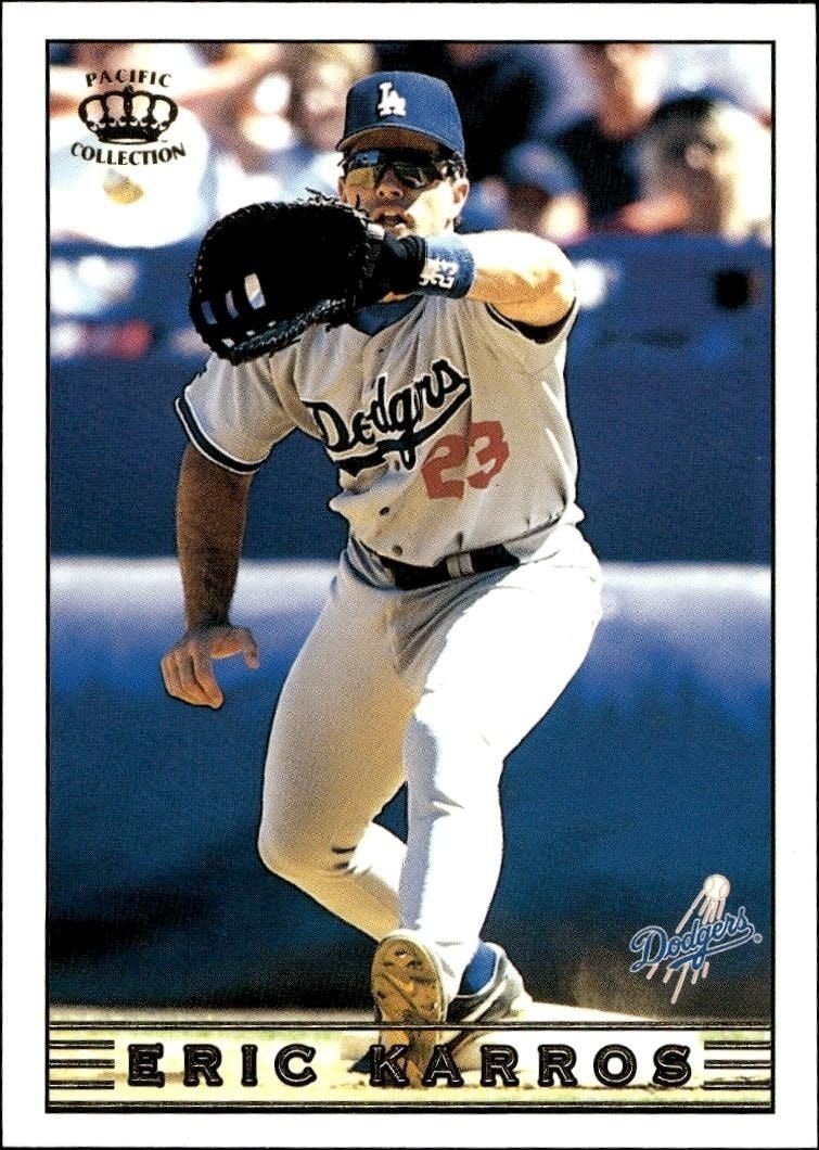 1999 Pacific Crown Collection Eric Karros #141 trading card