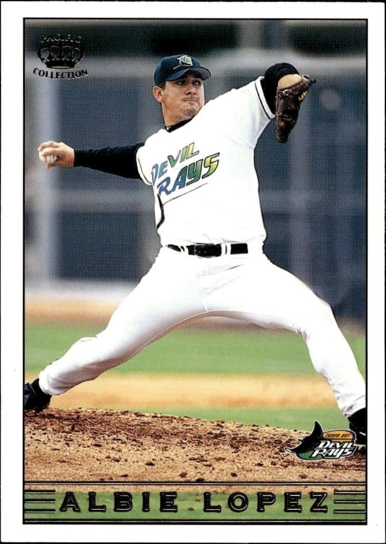 1999 Pacific Crown Collection Albie Lopez #276 trading card