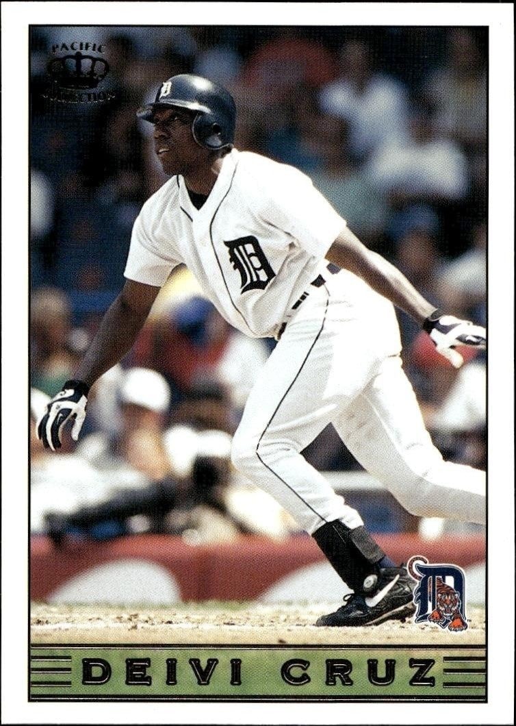1999 Pacific Crown Collection Deivi Cruz #106 trading card