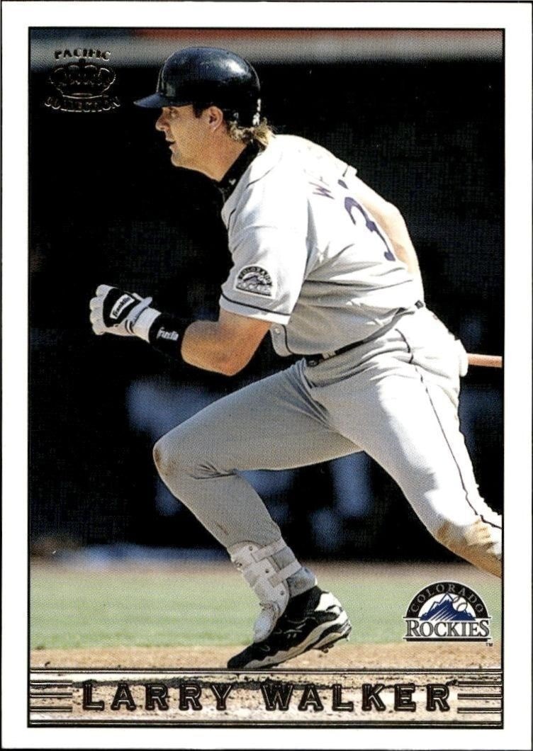 1999 Pacific Crown Collection Larry Walker #101 trading card