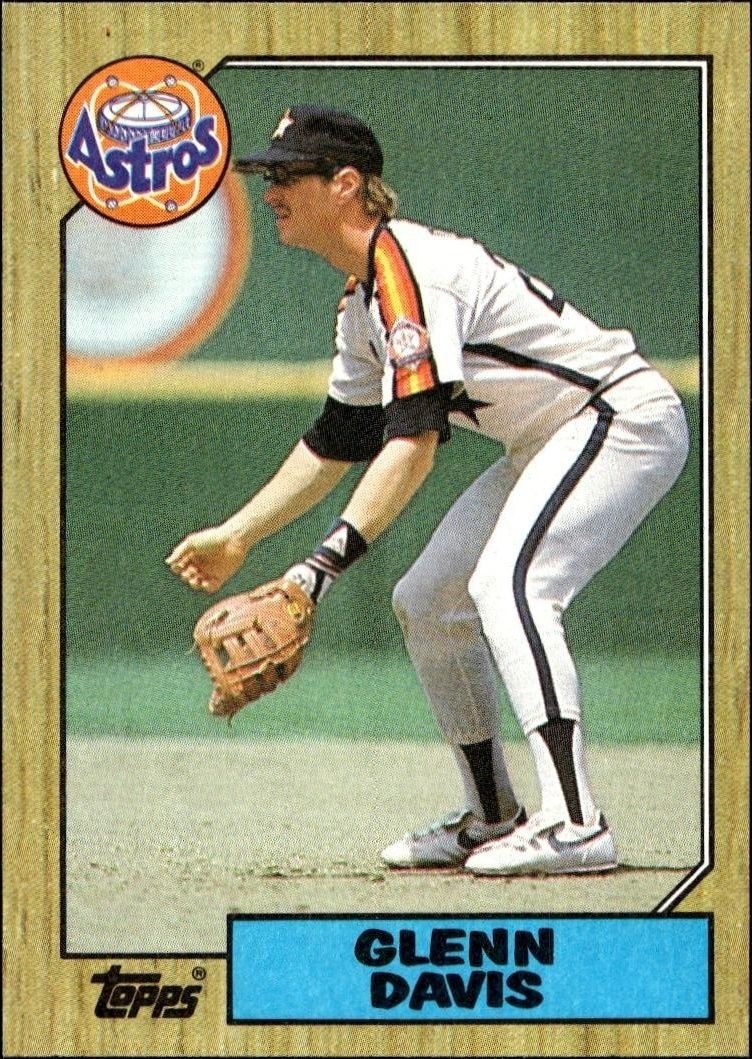 1987 Topps Glenn Davis #560 trading card