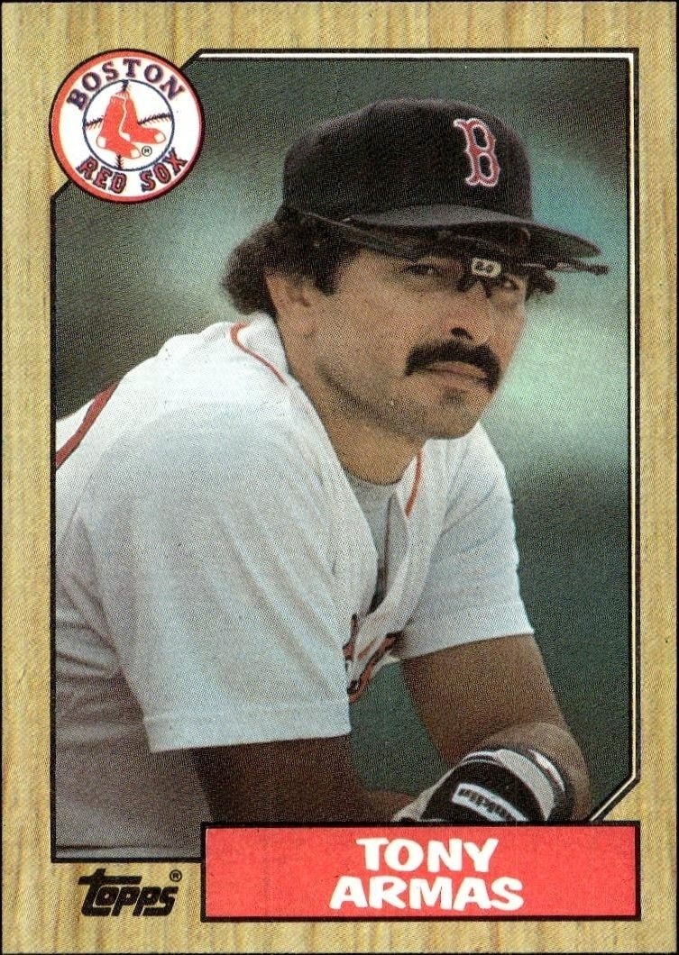1987 Topps Tony Armas #535 trading card