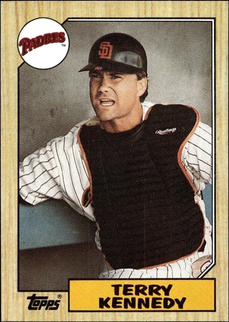 1987 Topps Terry Kennedy #540 trading card