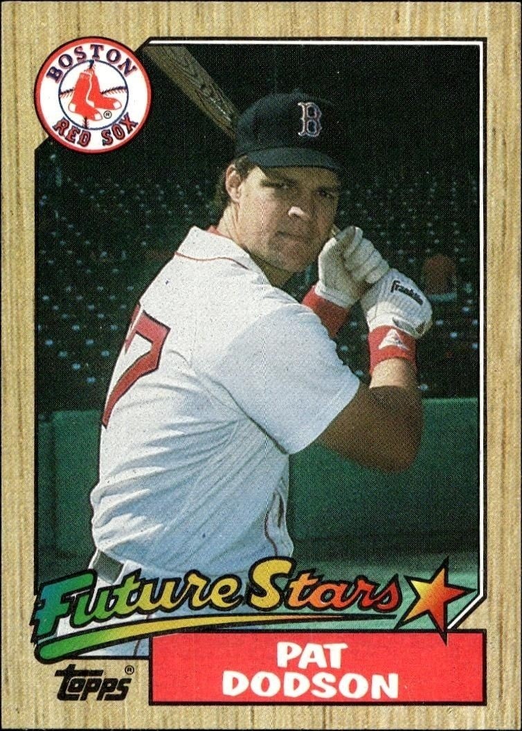 1987 Topps Pat Dodson #449 trading card