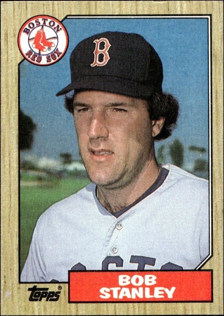 1987 Topps Bob Stanley #175 trading card