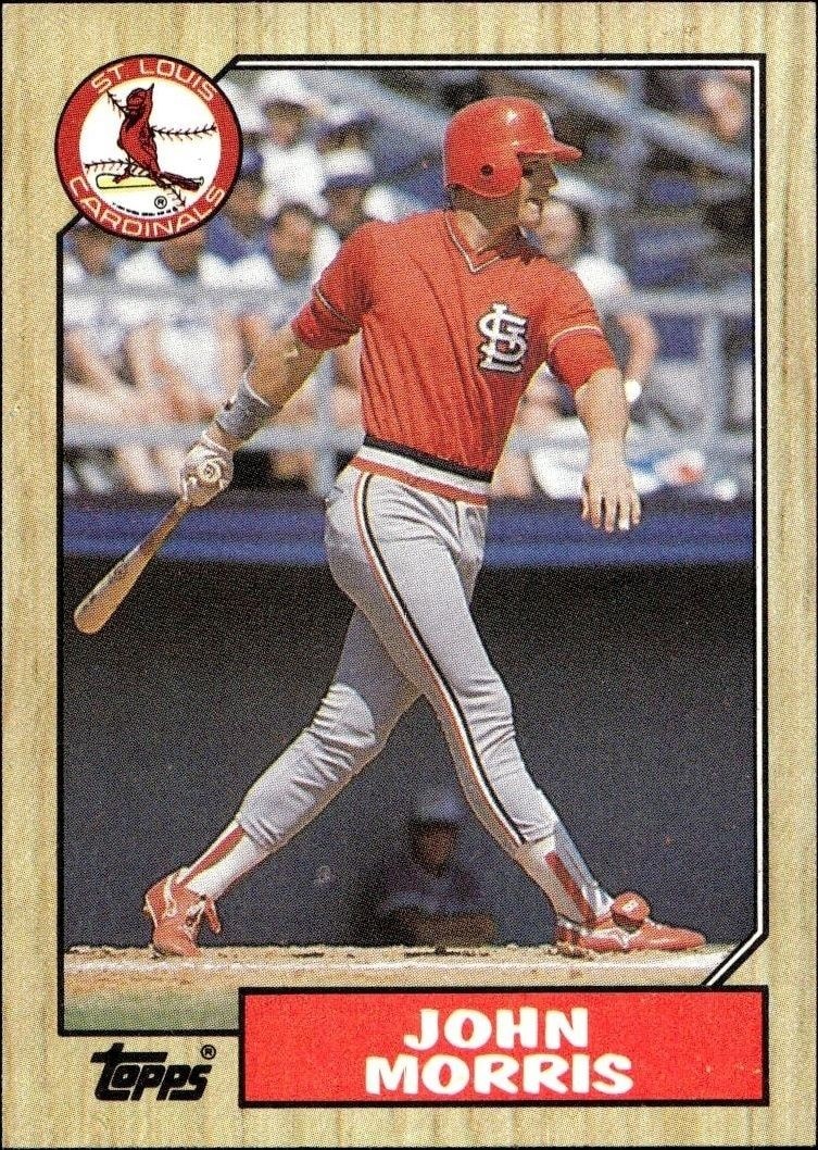 1987 Topps John Morris #211 trading card