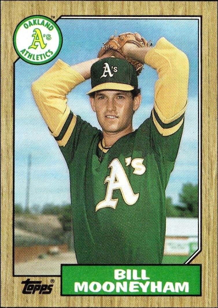 1987 Topps Bill Mooneyham #548 trading card