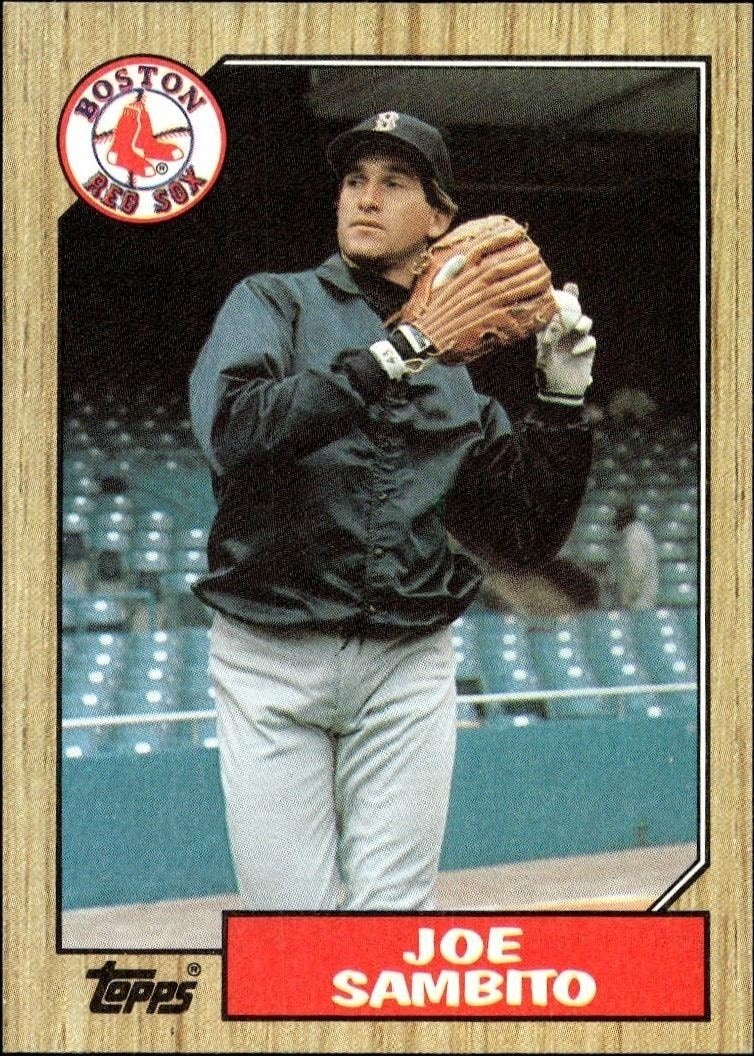 1987 Topps Joe Sambito #451 trading card