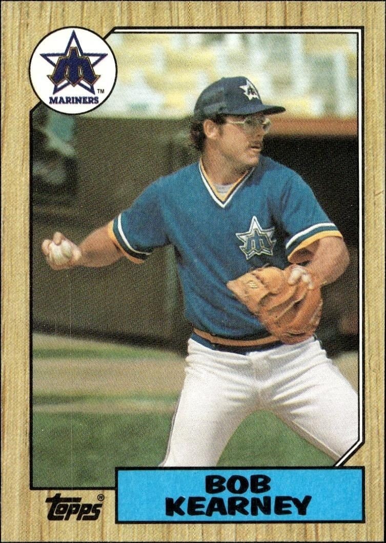 1987 Topps Bob Kearney #498 trading card