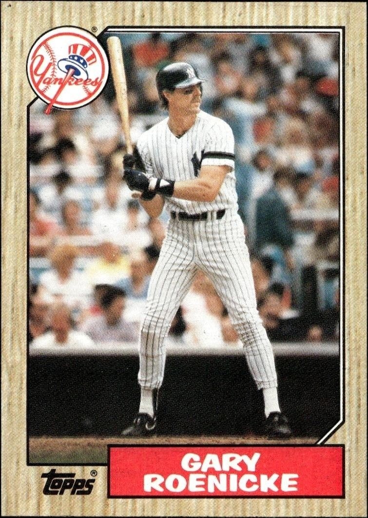 1987 Topps Gary Roenicke #683 trading card