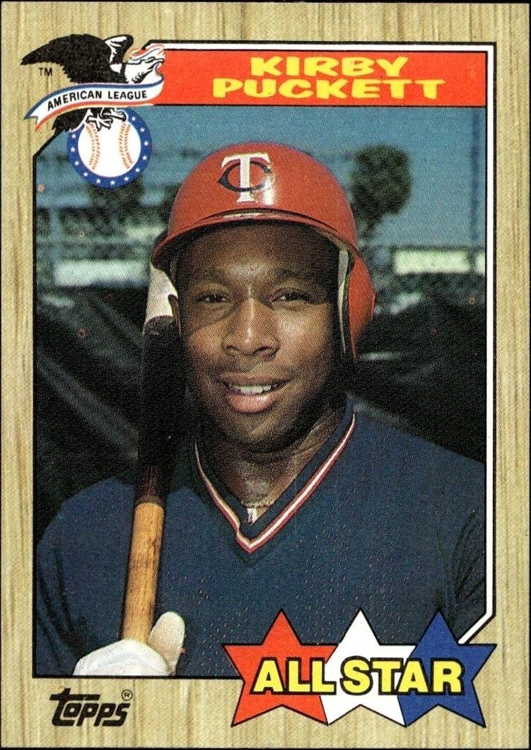 1987 Topps Kirby Puckett #611 trading card