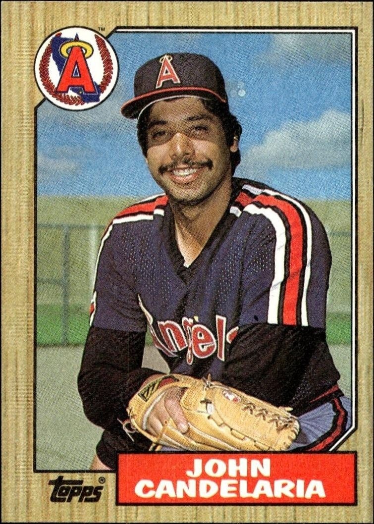 1987 Topps John Candelaria #630 trading card