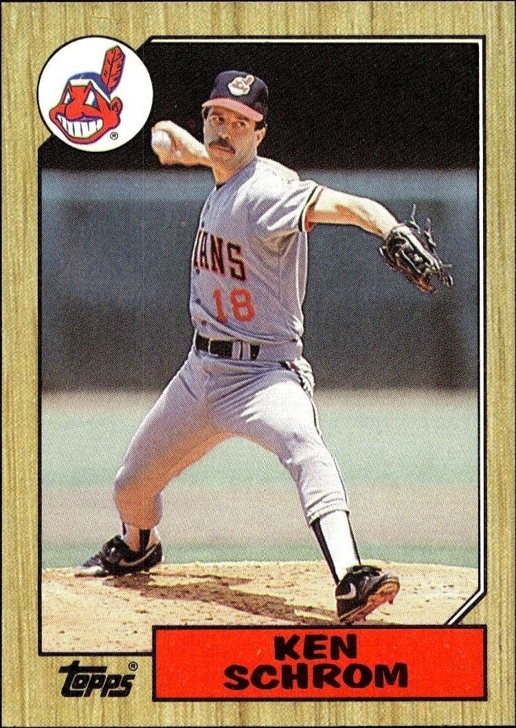 1987 Topps Ken Schrom #635 trading card