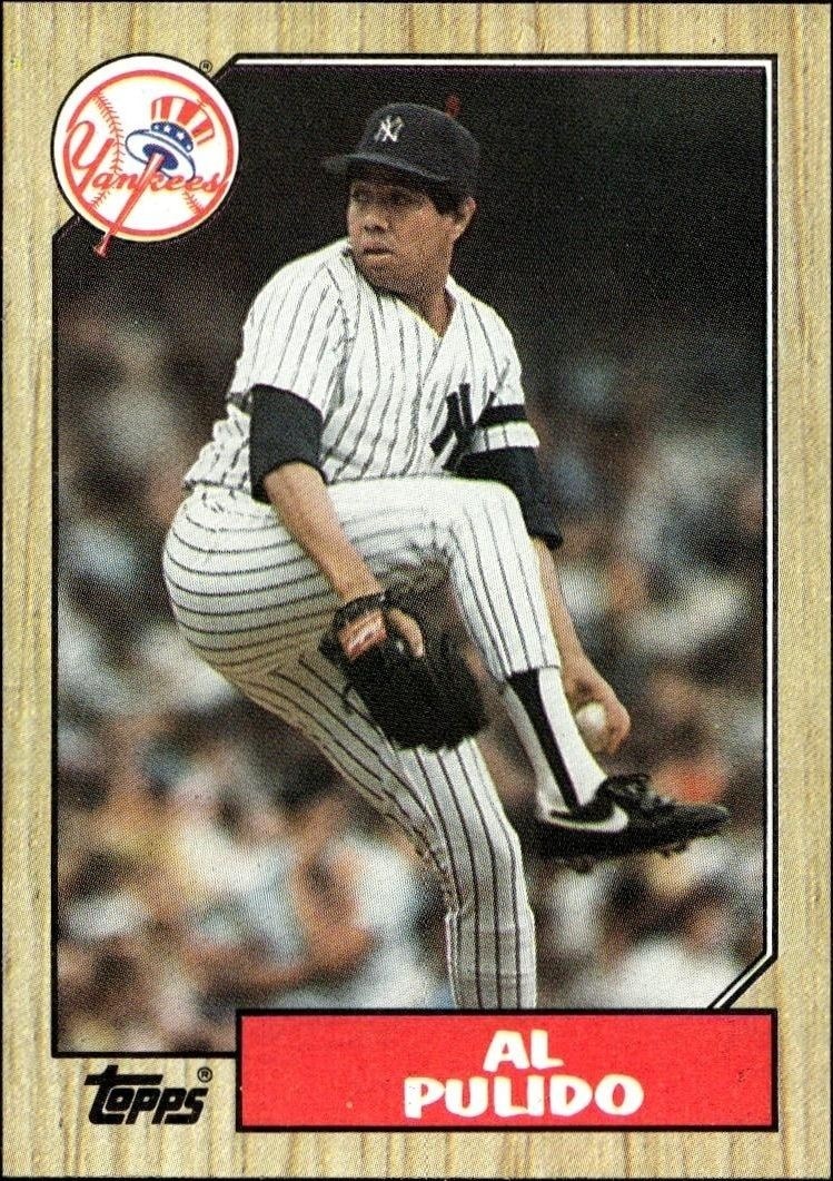 1987 Topps Al Pulido #642 trading card