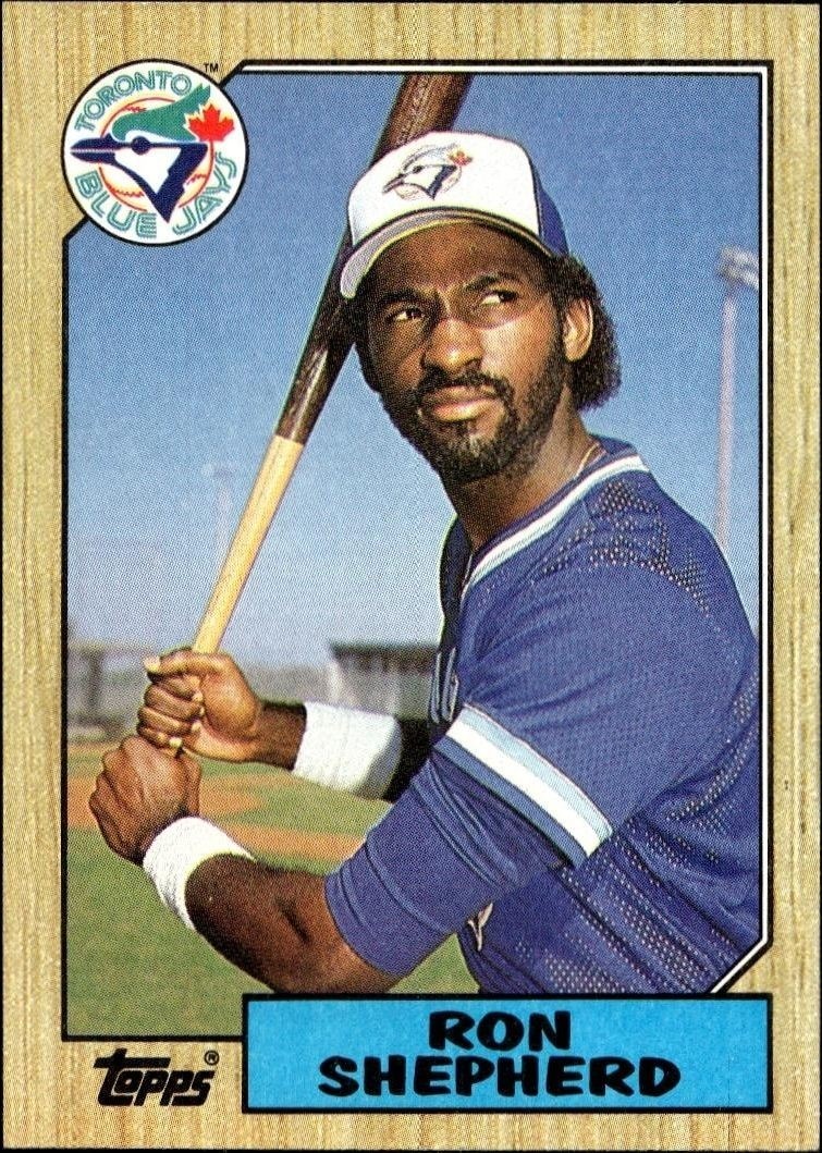 1987 Topps Ron Shepherd #643 trading card