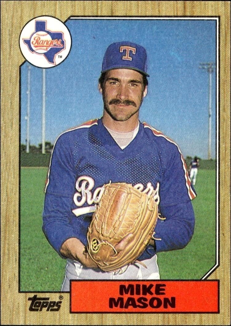 1987 Topps Mike Mason #646 trading card