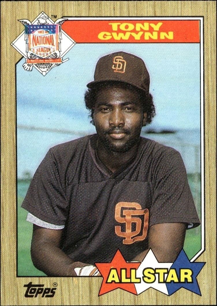 1987 Topps Tony Gwynn #599 trading card