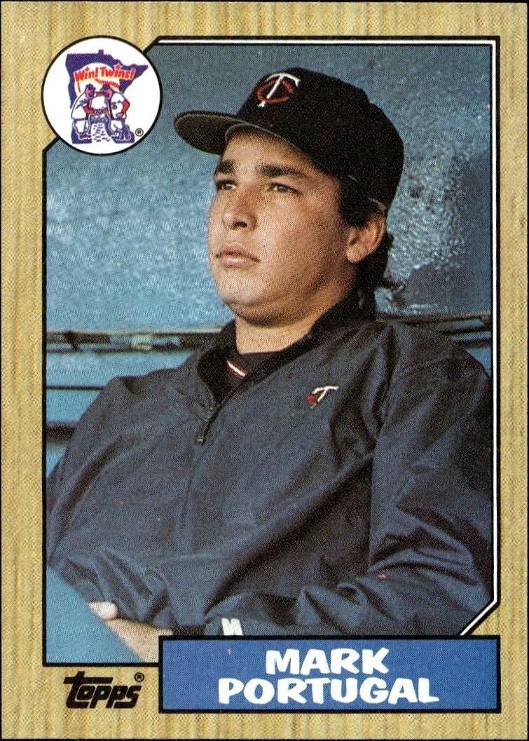 1987 Topps Mark Portugal #419 trading card