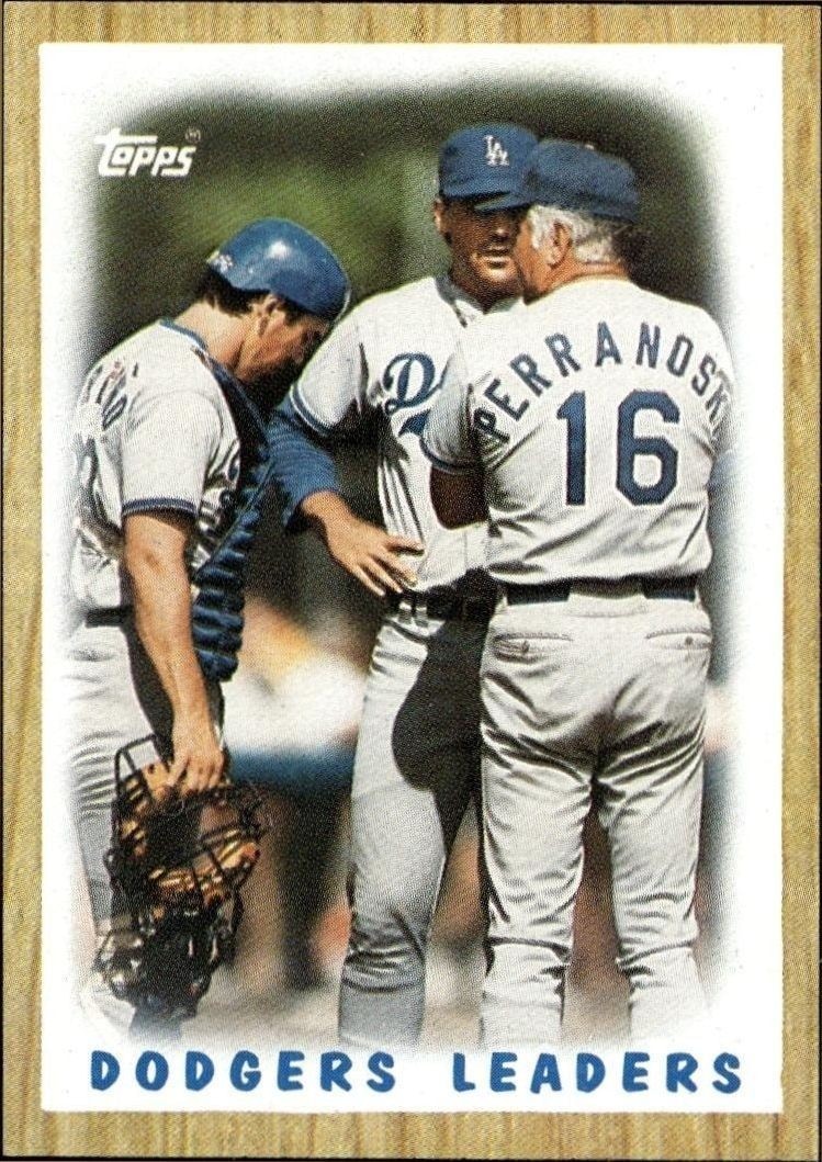 1987 Topps Los Angeles Dodgers #431 trading card